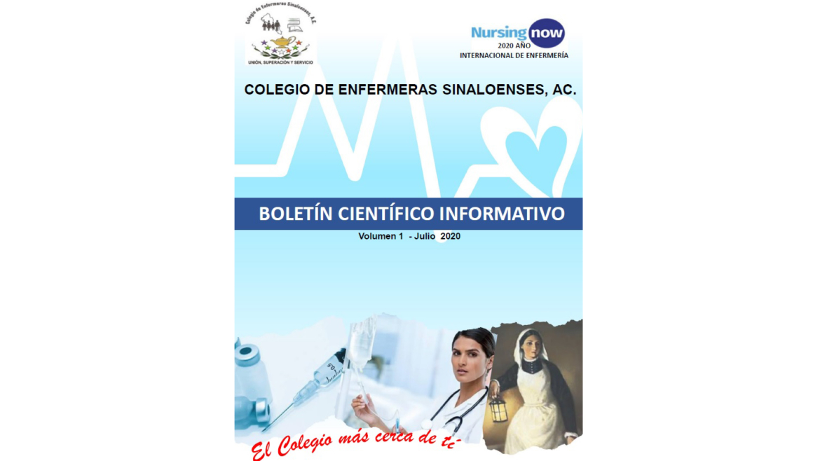 COLEGIO DE ENFERMERAS SINALOENSES, AC. – Volumen 1 -Julio 2020