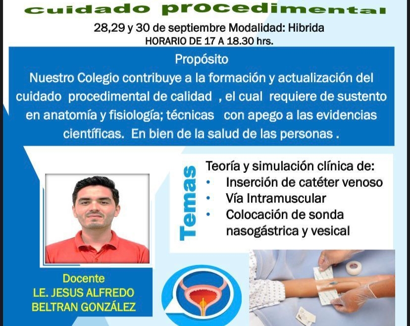 Curso taller: cuidado procedimental